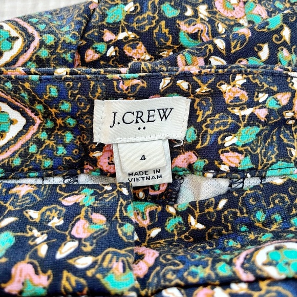 J Crew Kaleidoscope Tapered Dress Pants - Picture 3 of 4